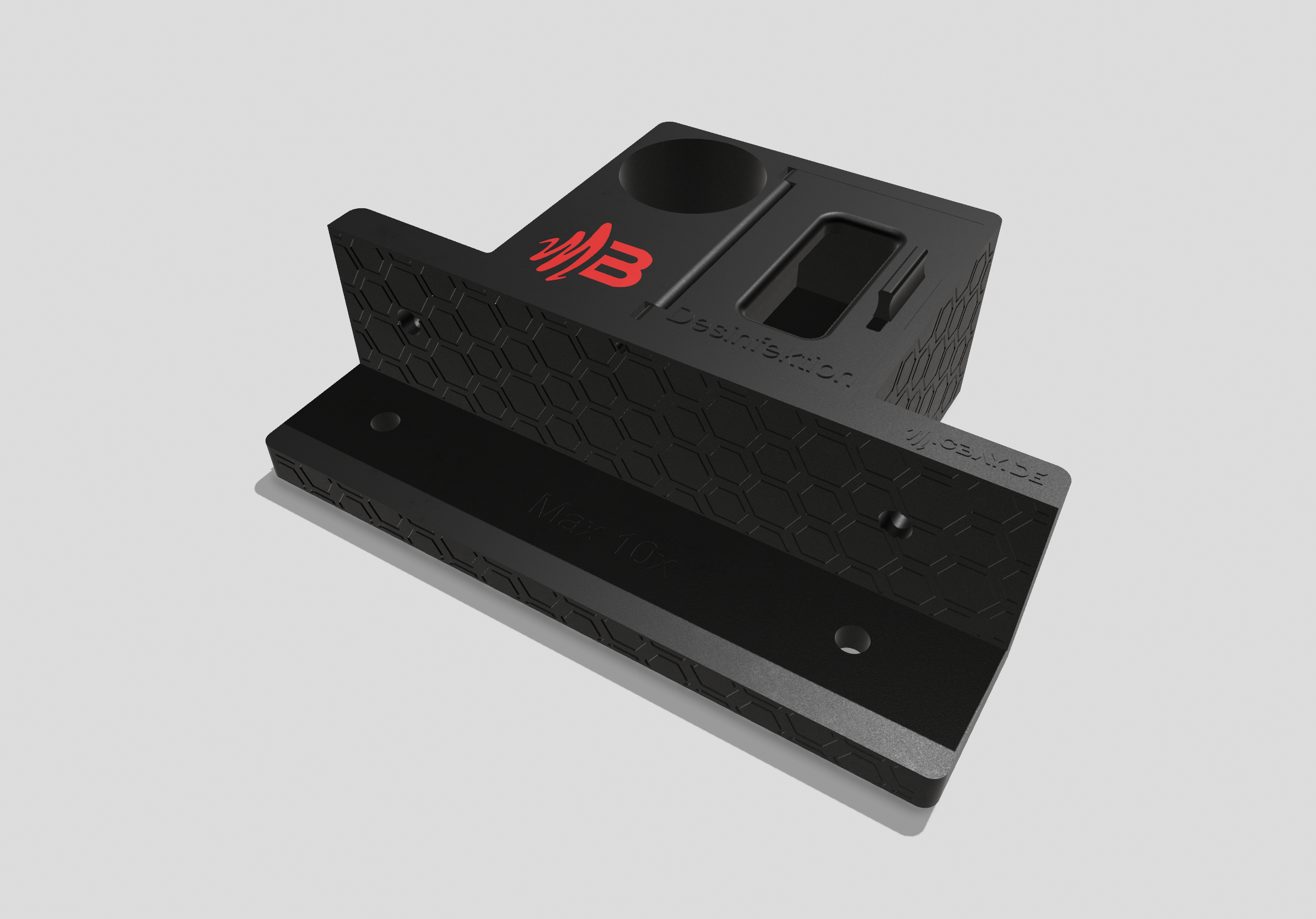 Lautsprecherstativ Adapter/ Desinfektionsstation